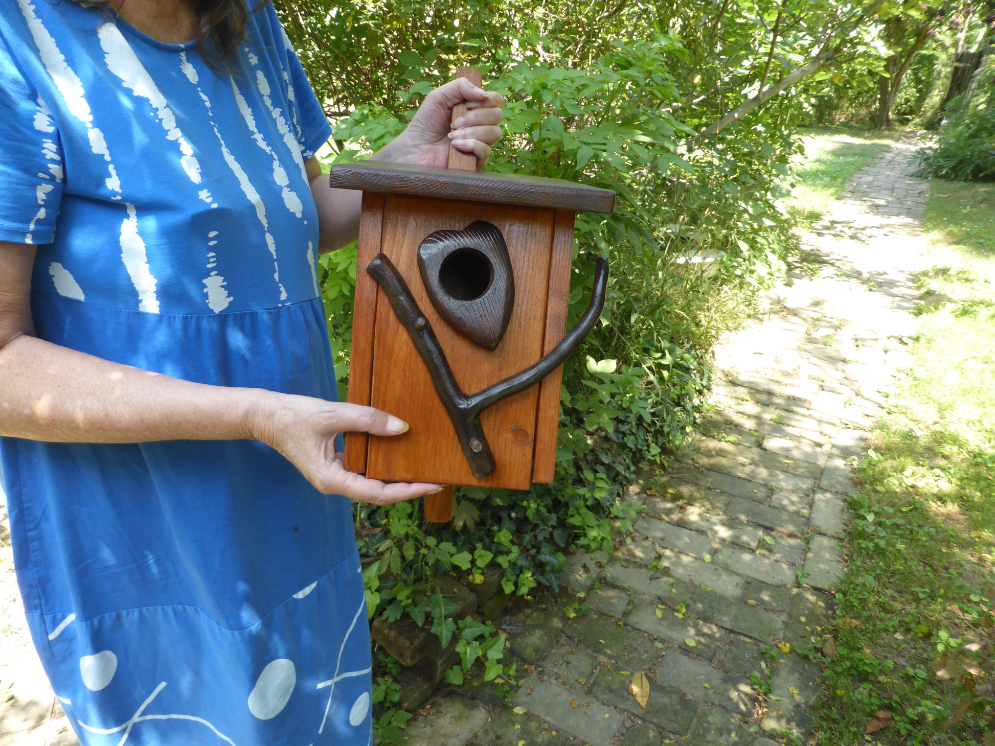 Vogelnistkasten Nistkasten für Stare und Kleiber Handarbeit Altholz Upcycling - BalkanwoodDesign Handmade