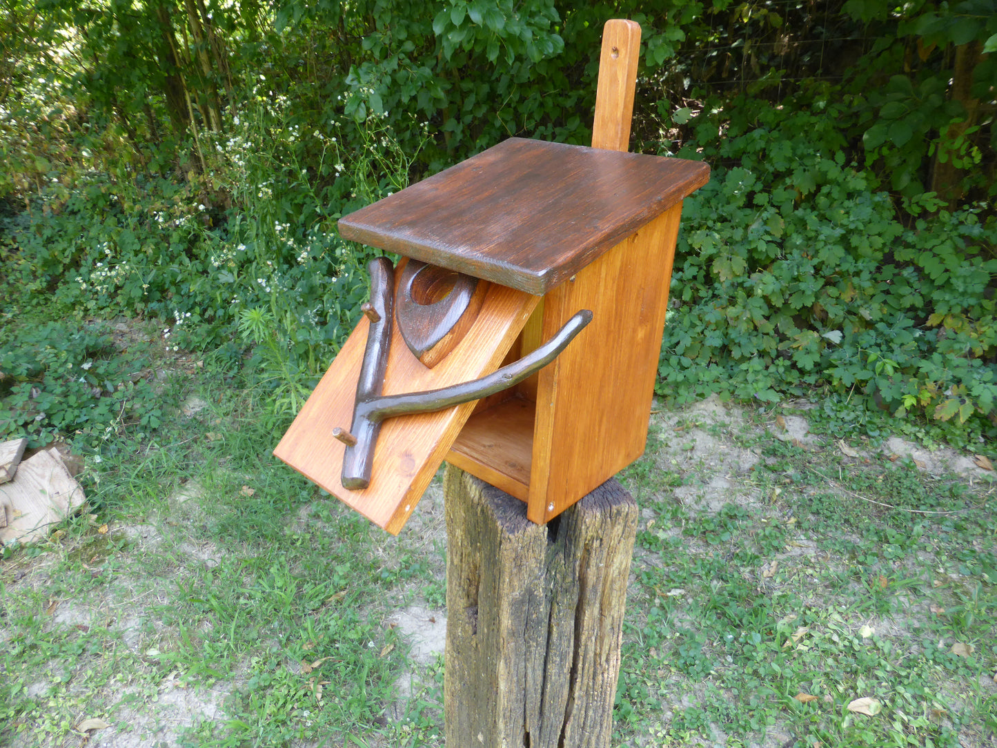 Vogelnistkasten Nistkasten für Stare und Kleiber Handarbeit Altholz Upcycling - BalkanwoodDesign Handmade