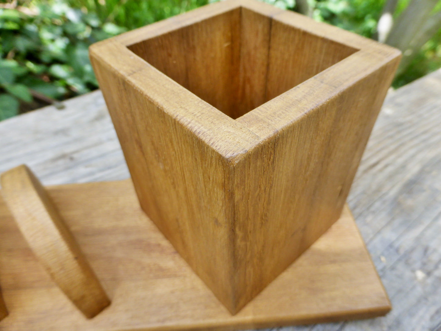 Schreibtisch-Organizer Stifthalter Stiftdose Büro-ordnung Handarbeit upcycling - BalkanwoodDesign Handmade