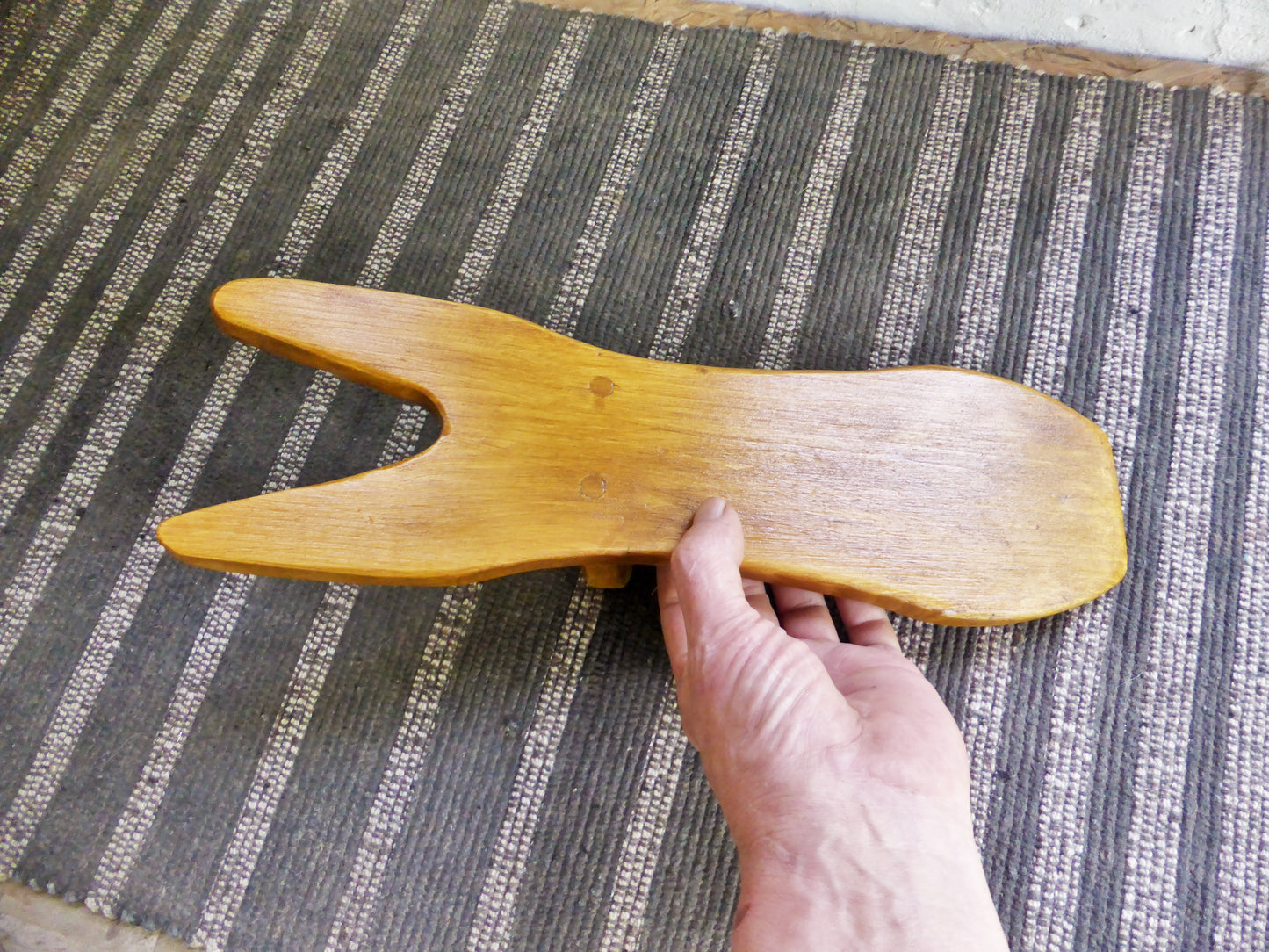 Stiefelknecht aus altem Nadelholz Handarbeit - BalkanwoodDesign Handmade