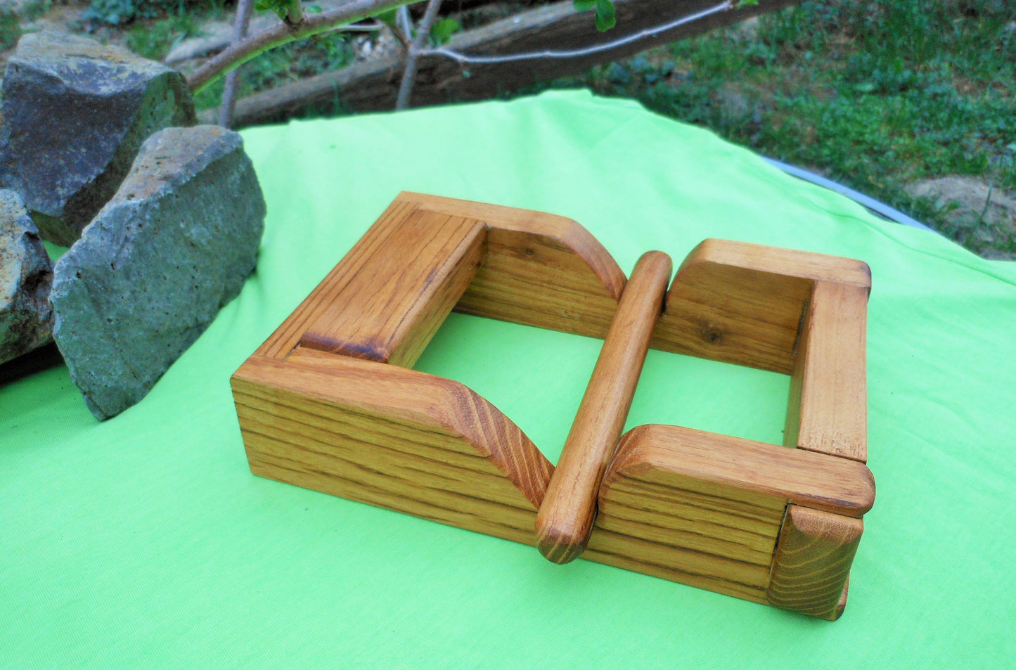 Toilettenpapier WC Paierabroller Toiletterpapierspender Handarbeit Dispenser for toilet paper handmade - BalkanwoodDesign Handmade