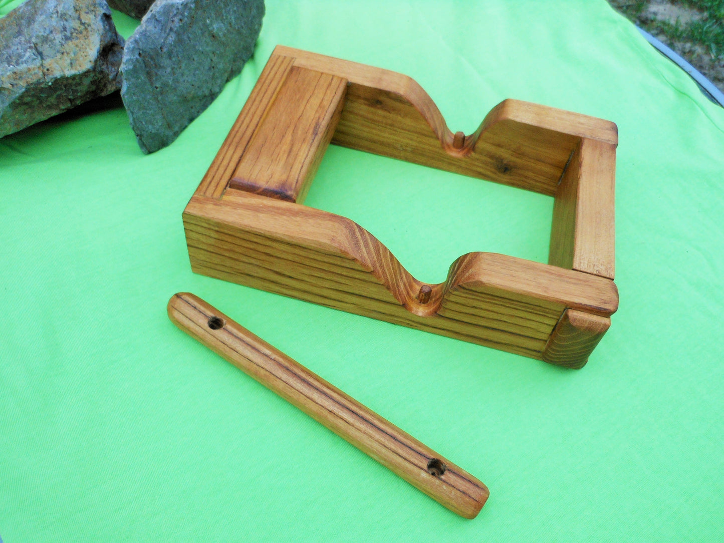 Toilettenpapier WC Paierabroller Toiletterpapierspender Handarbeit Dispenser for toilet paper handmade - BalkanwoodDesign Handmade