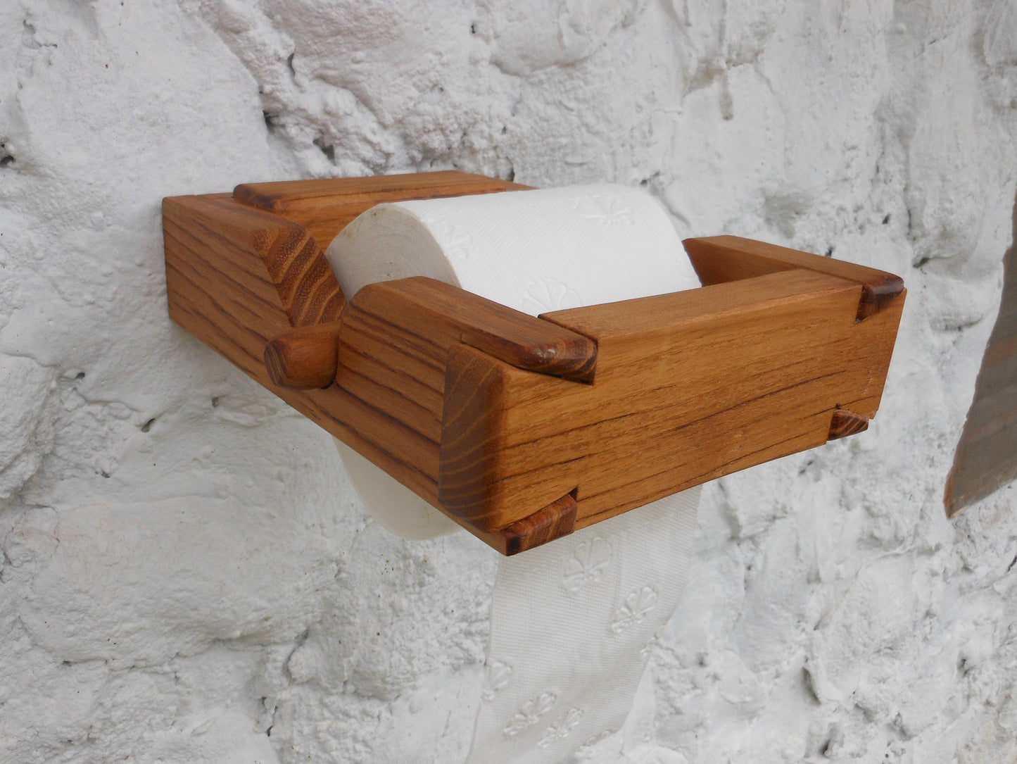 Toilettenpapier WC Paierabroller Toiletterpapierspender Handarbeit Dispenser for toilet paper handmade - BalkanwoodDesign Handmade