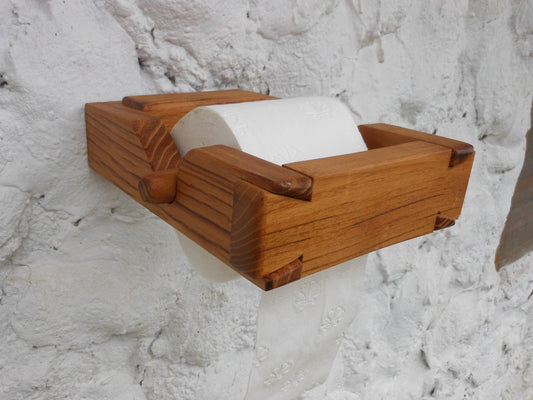 Toilettenpapier WC Paierabroller Toiletterpapierspender Handarbeit  Dispenser for toilet paper handmade - BalkanwoodDesign Handmade
