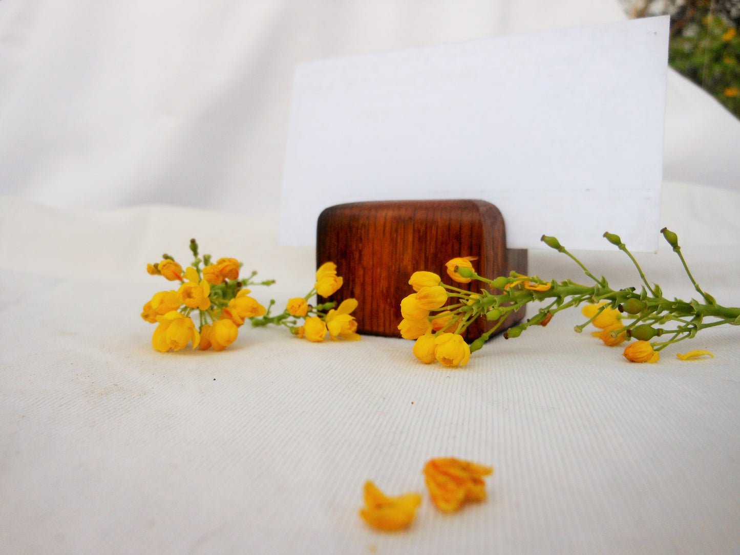 Tischkartenhalter Platzkartenhalter Kartenhalter aus uralter Eiche Hochzeit Feier - BalkanwoodDesign Handmade