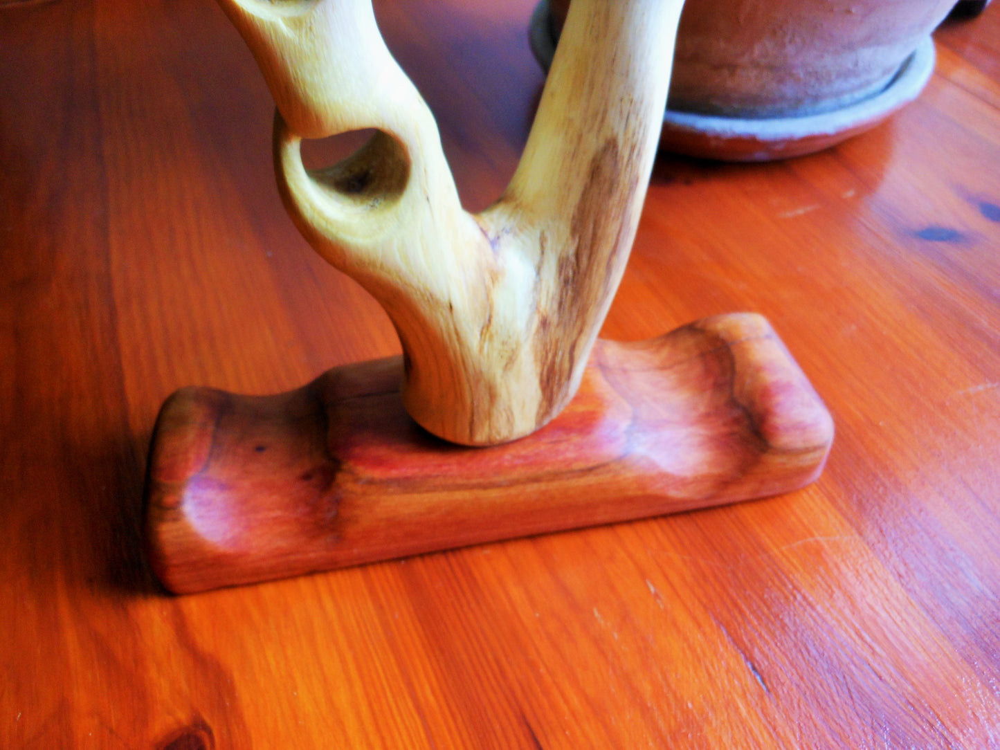 Teelichtleuchter Kerzenleuchter Kerzenhalter Teelicht Handarbeit upcycling Kerzenständer - BalkanwoodDesign Handmade