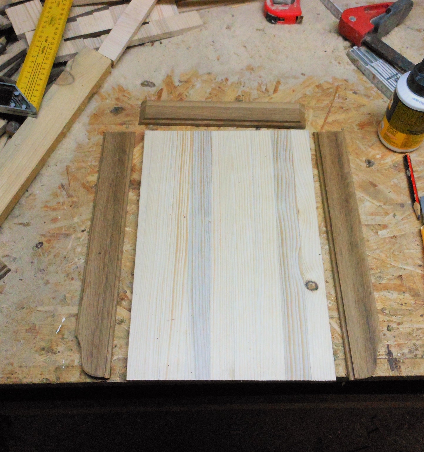 Schreibtischablagen unbehandelt aus uraltem Eichenholz und Nadelholz Desk shelves untreated made of ancient oak wood and coniferous wood - BalkanwoodDesign Handmade