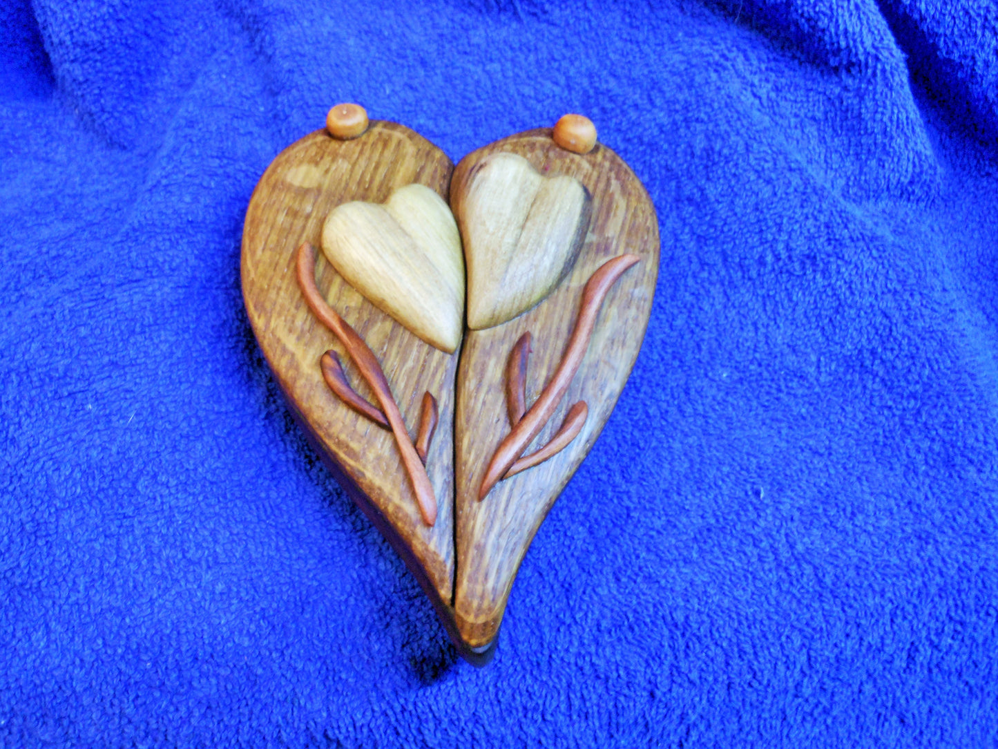 Ringbox Schmuckbox Hochzeitsgeschenk aus uraltem Weinfaß-Eichenholz upcycling - BalkanwoodDesign Handmade