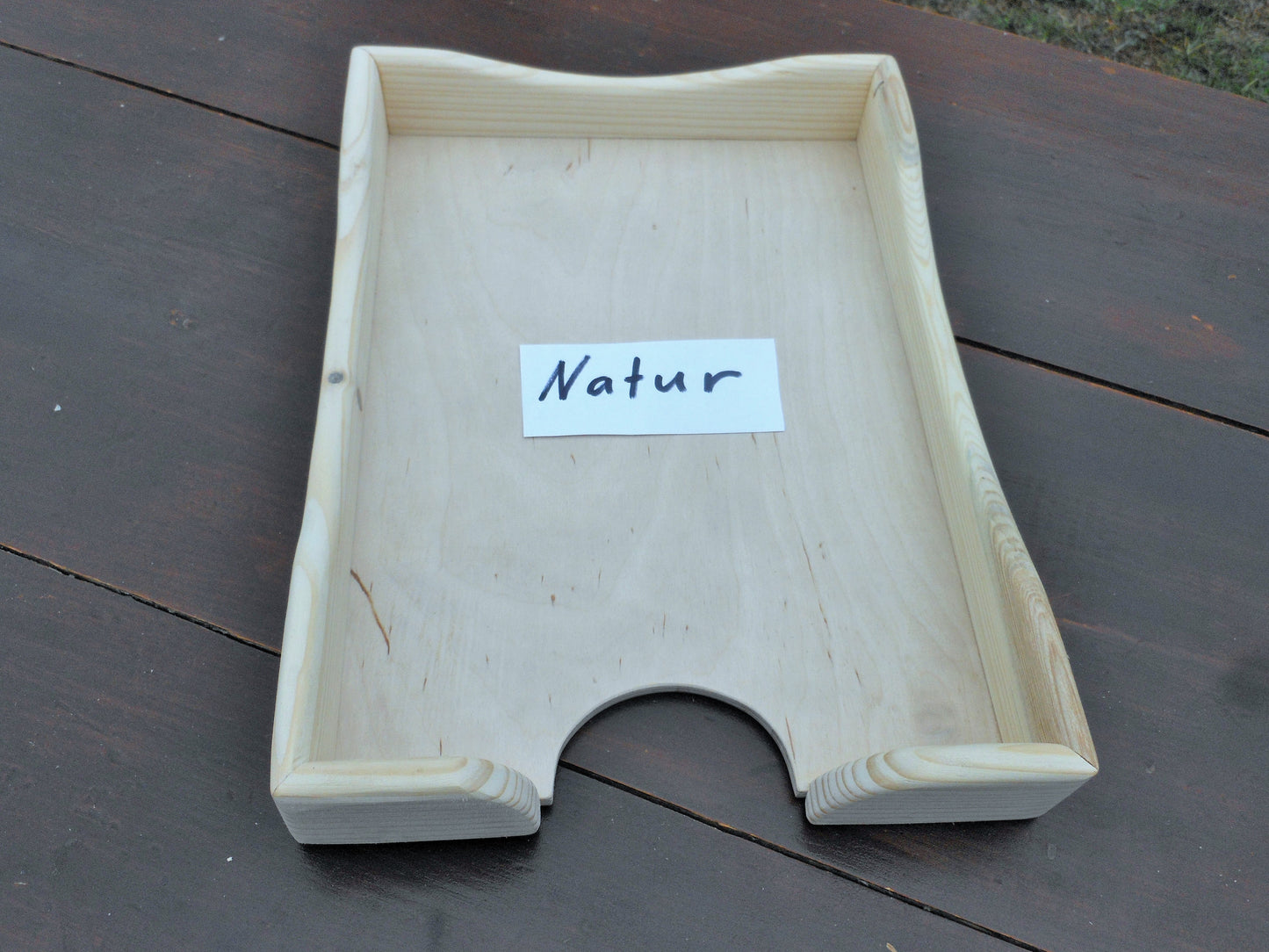 Schreibtischablagen Briefkorb Briefablage Handarbeit aus altem Nadelholz upcycling - BalkanwoodDesign Handmade