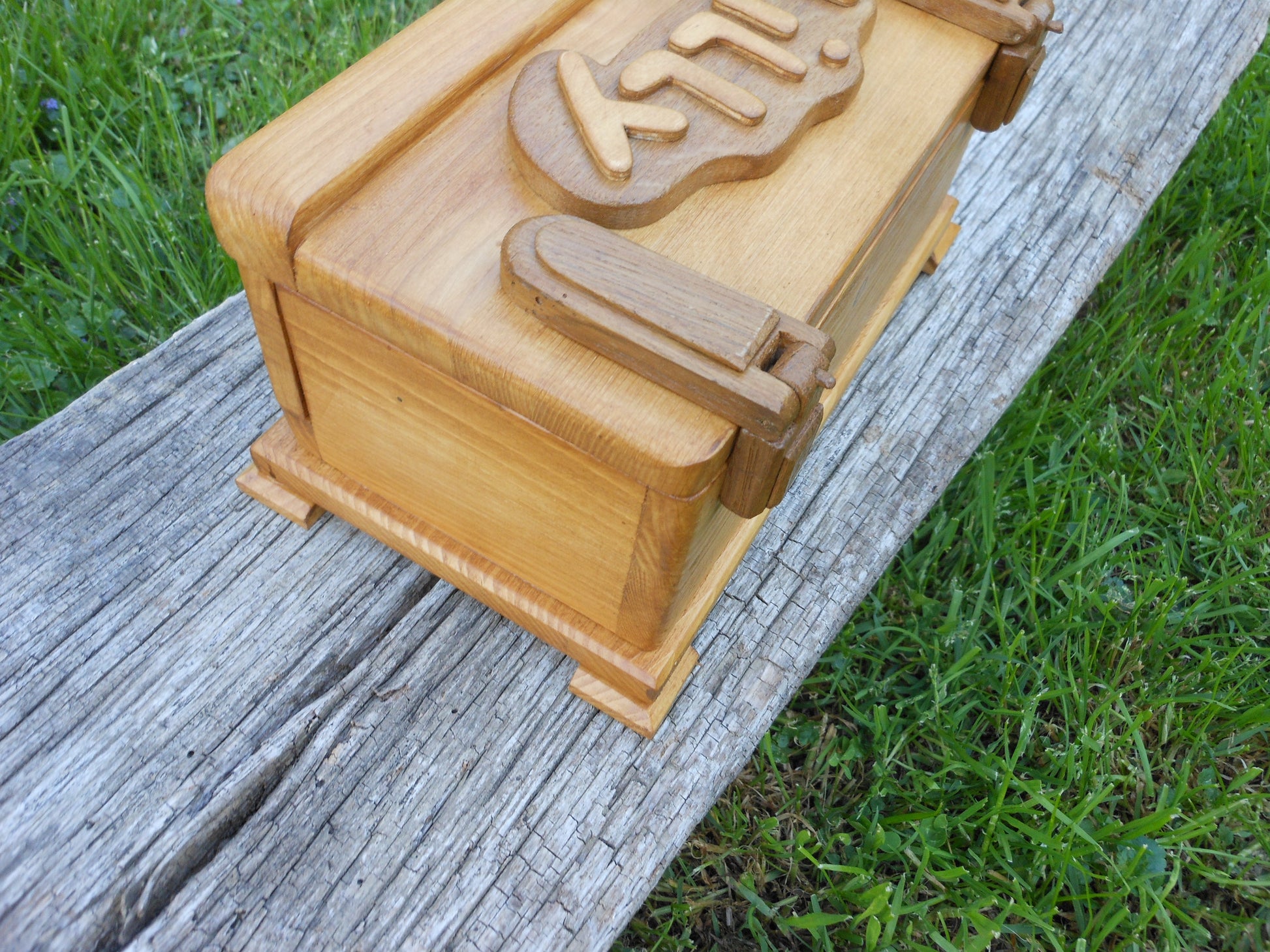 Schmuckschatulle Schmuckbox Schmuckkasten upcycling Handarbeit Ring Kettten  jewelry box - BalkanwoodDesign Handmade