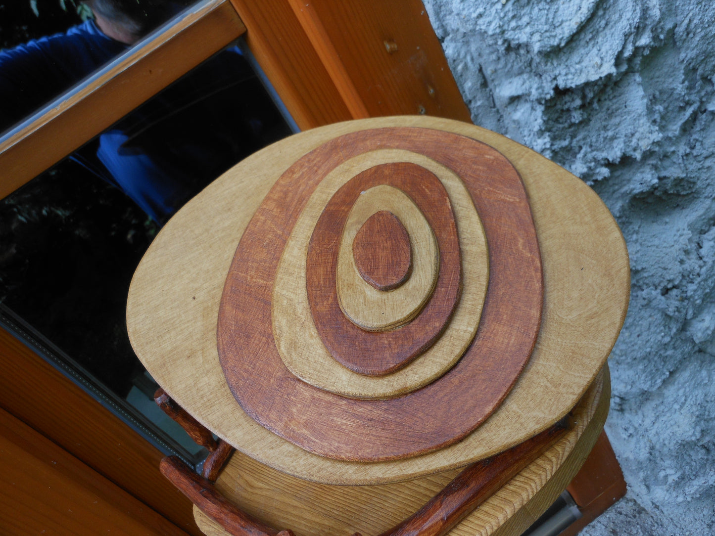 Vogelfutterhaus handgearbeitet für Fenster-, Wand- oder Balkon-Montage Vogelhaus Vogelhäuschen - BalkanwoodDesign Handmade