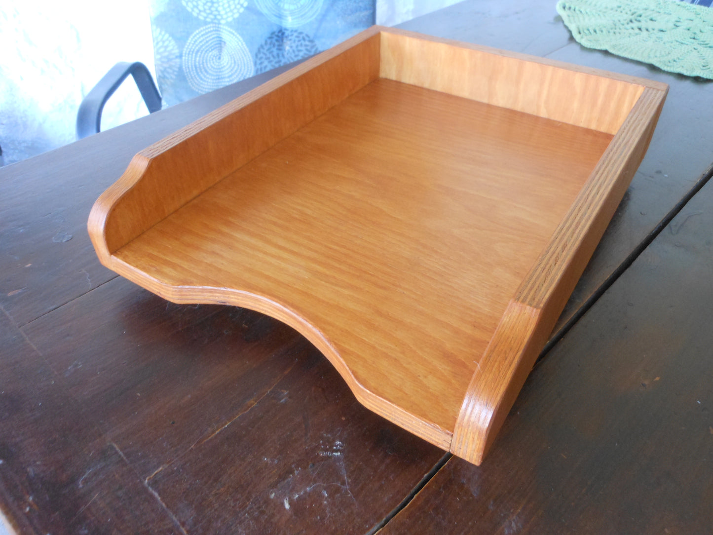 Schreibtischablagen Briefablage Briefkorb aus Betonschalplatten (upcycling) Handarbeit - BalkanwoodDesign Handmade