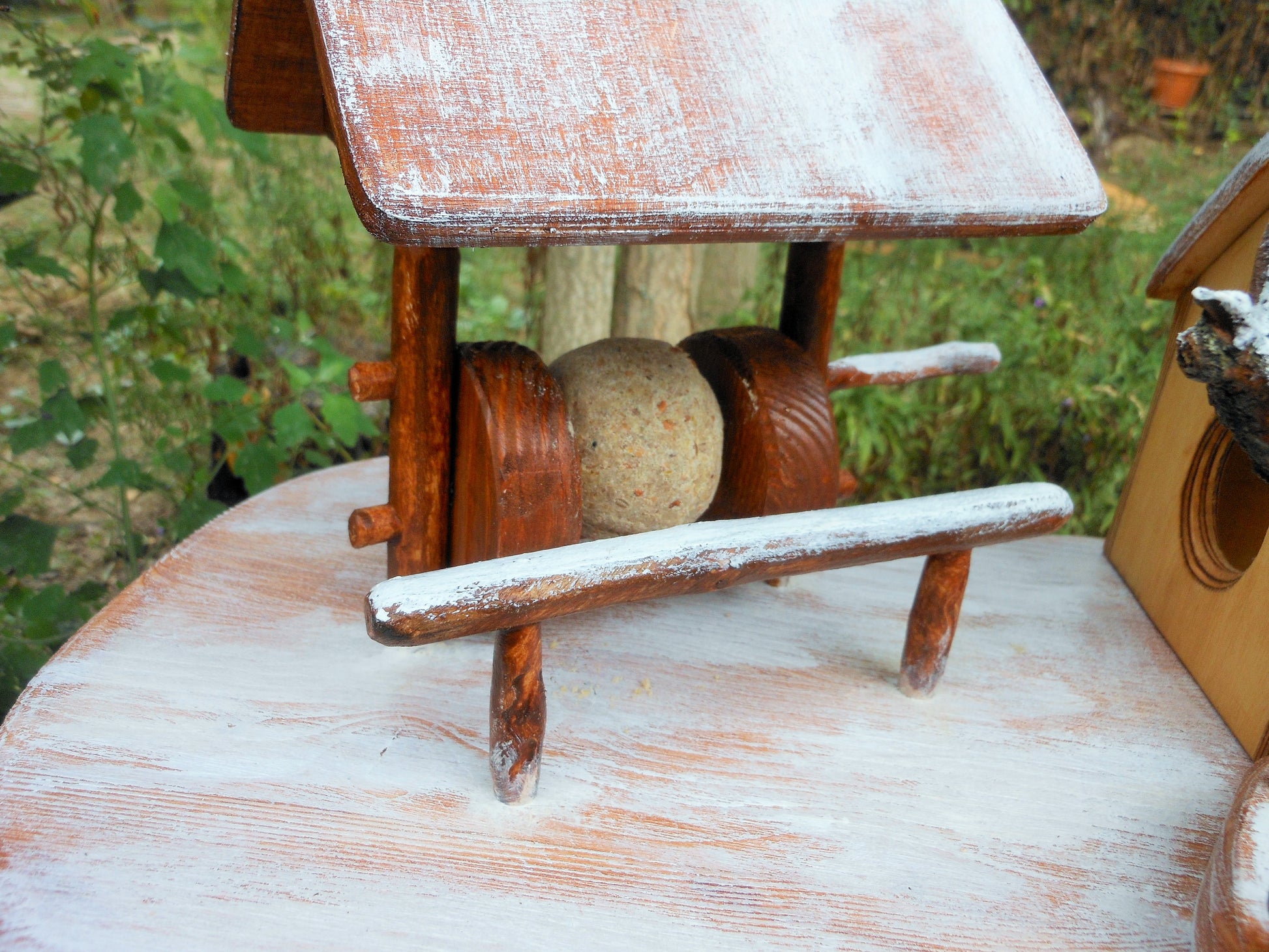 Vogelfutterhaus – Winterlandschaft  Birdfeeder Winter - BalkanwoodDesign Handmade