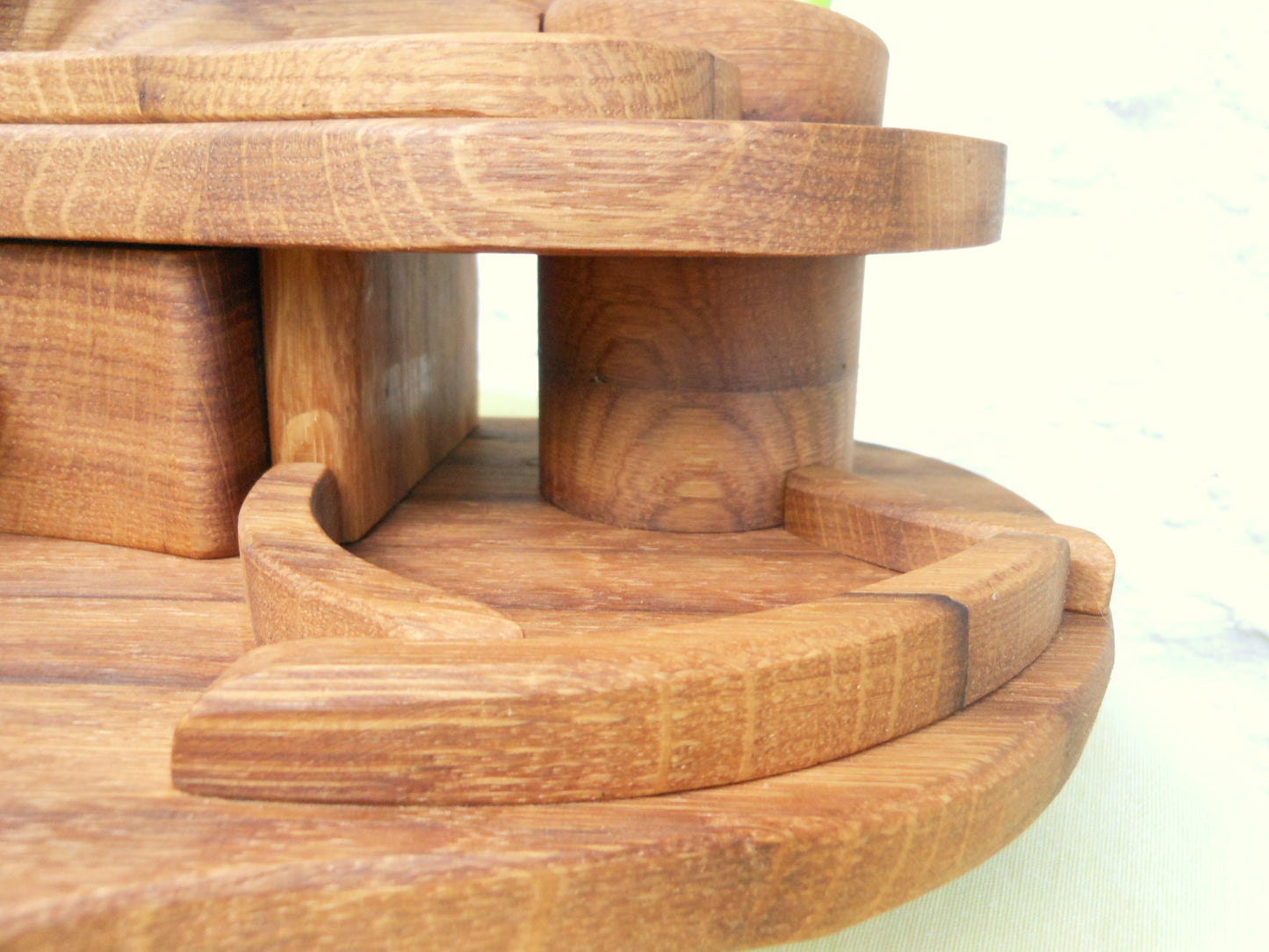 Schreibtisch-Organizer Vintage-Look aus uraltem Holz Organizer für´s anspruchsvolle Büro - BalkanwoodDesign Handmade