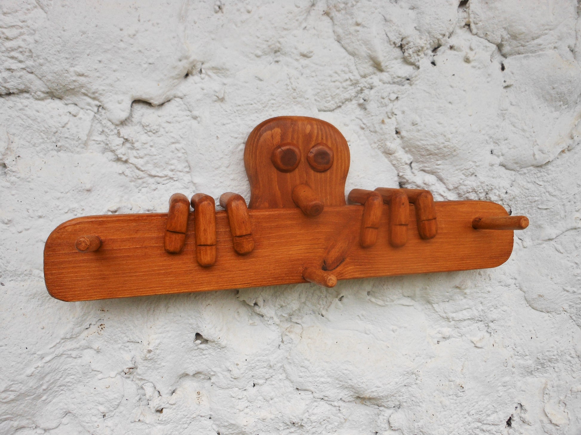 Gaderobe  Handtuchhalter Aufhänger für Kinder Kleiderhaken - BalkanwoodDesign Handmade