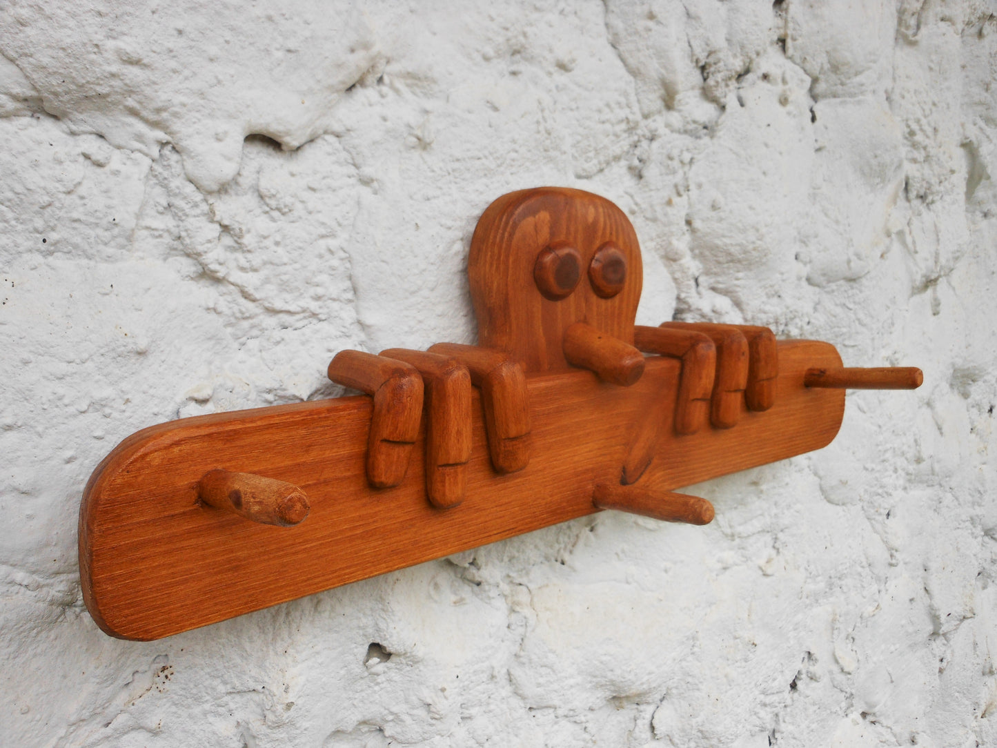 Gaderobe Handtuchhalter Aufhänger für Kinder Kleiderhaken - BalkanwoodDesign Handmade