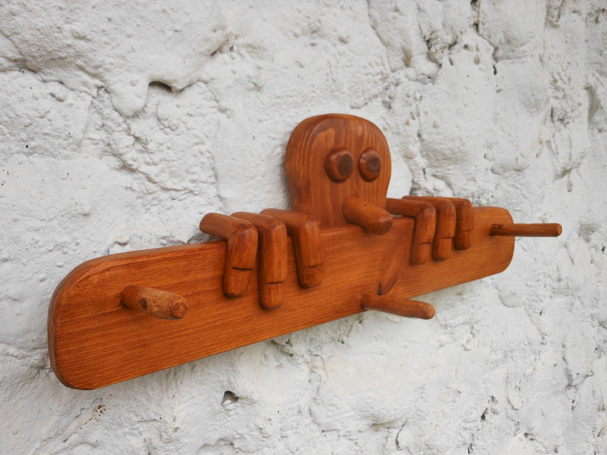 Gaderobe  Handtuchhalter Aufhänger für Kinder Kleiderhaken - BalkanwoodDesign Handmade