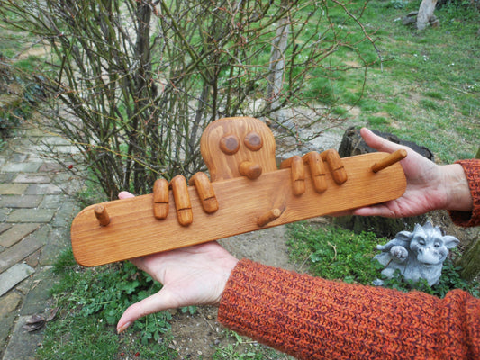 Gaderobe  Handtuchhalter Aufhänger für Kinder Kleiderhaken - BalkanwoodDesign Handmade