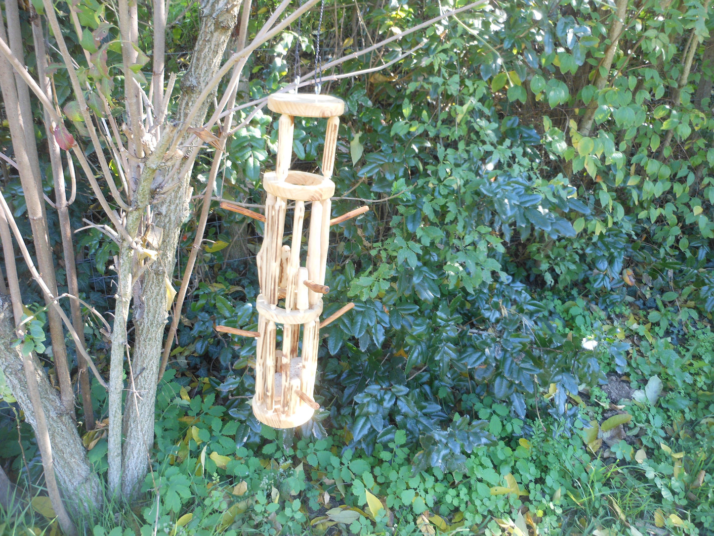 Meisenknödelhalter für Knödel ohne Netz XXL Tit dumpling holder for dumplings without net XXL - BalkanwoodDesign Handmade