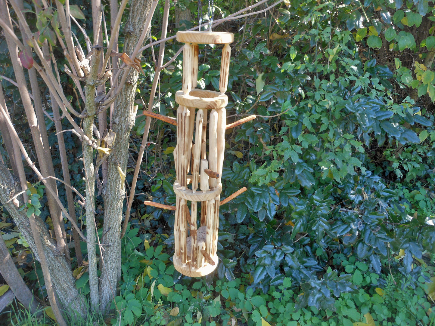 Meisenknödelhalter für Knödel ohne Netz XXL Tit dumpling holder for dumplings without net XXL - BalkanwoodDesign Handmade