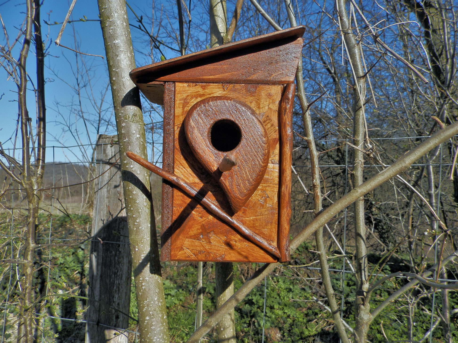 Vogelnistkasten  Nistkasten für Vögel Nestbox - BalkanwoodDesign Handmade
