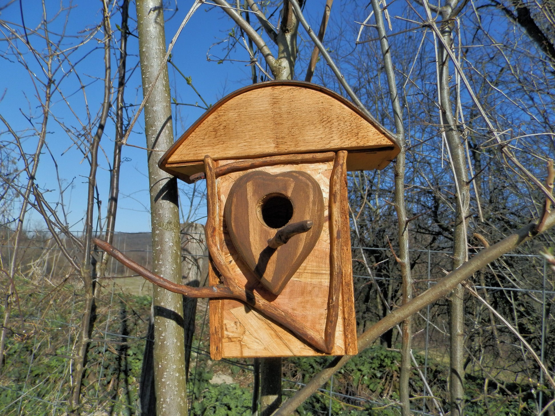 Vogelnistkasten  Nistkasten für Vögel Nestbox - BalkanwoodDesign Handmade