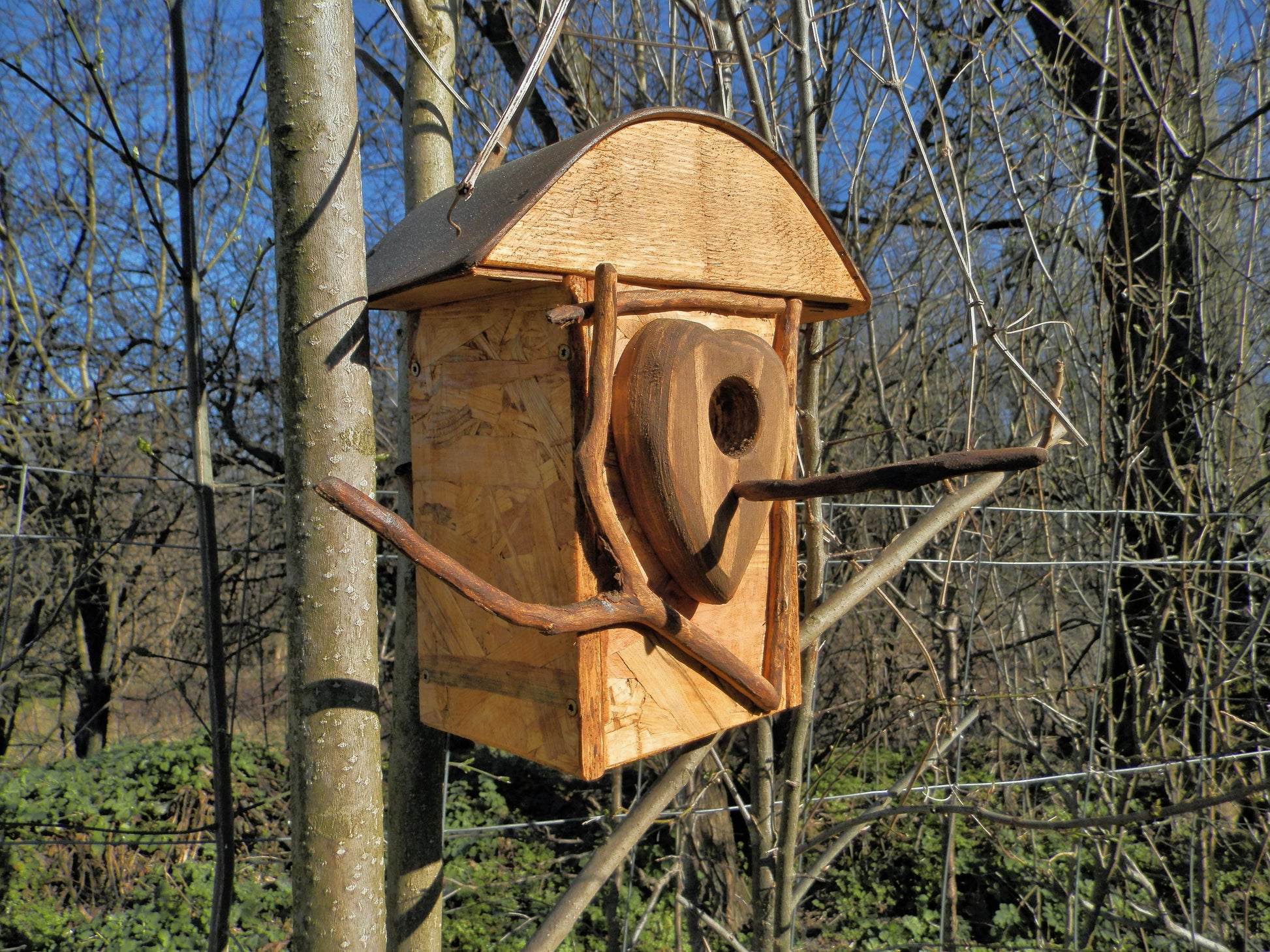 Vogelnistkasten  Nistkasten für Vögel Nestbox - BalkanwoodDesign Handmade