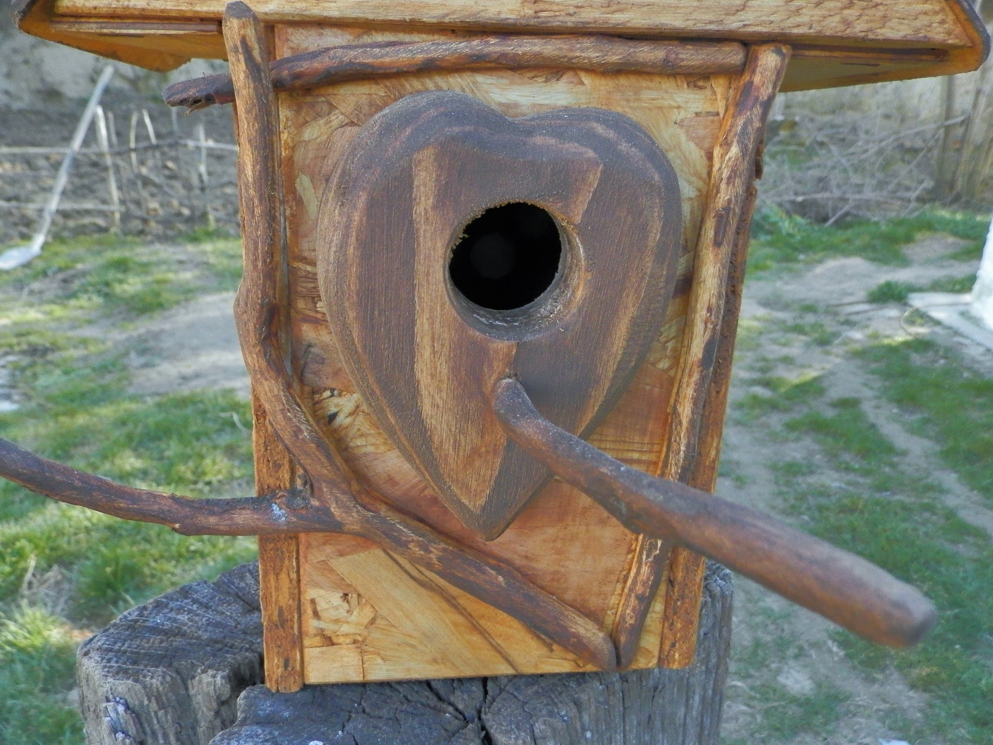 Vogelnistkasten  Nistkasten für Vögel Nestbox - BalkanwoodDesign Handmade