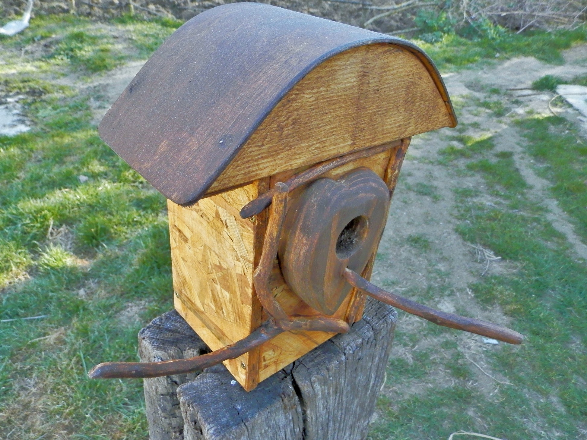 Vogelnistkasten  Nistkasten für Vögel Nestbox - BalkanwoodDesign Handmade