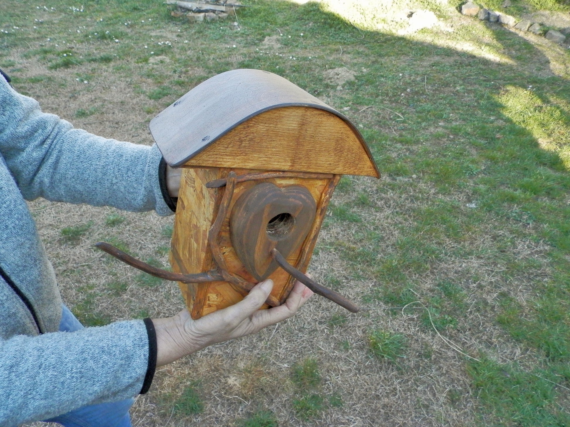Vogelnistkasten  Nistkasten für Vögel Nestbox - BalkanwoodDesign Handmade