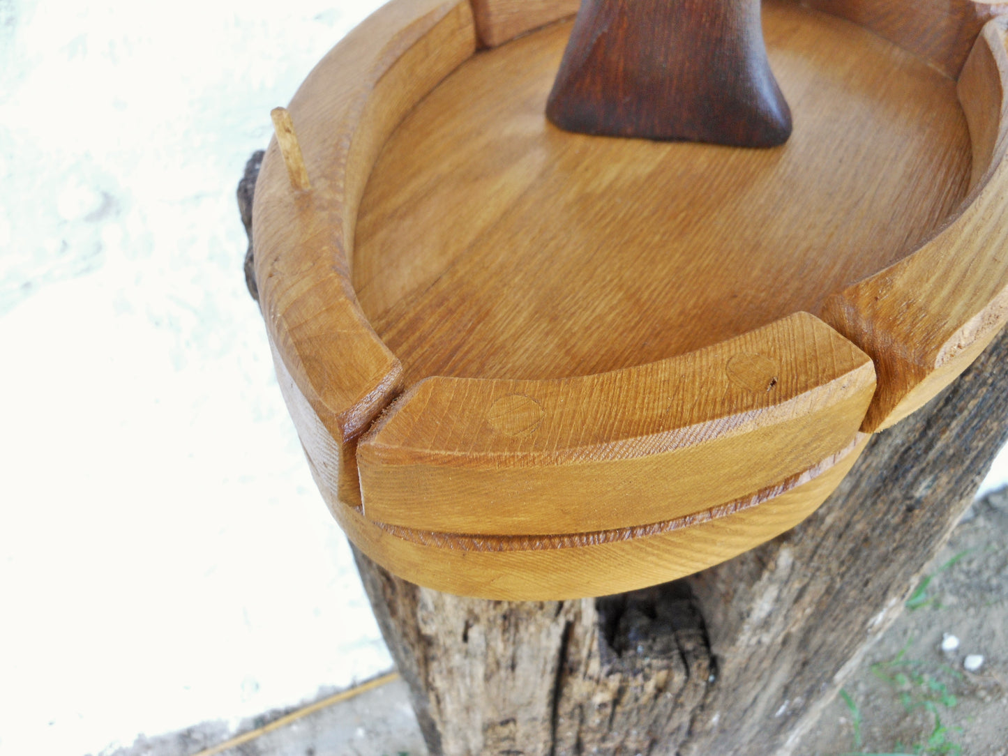 Vogelfutterhaus klein Vogelhäuschen Vogelhaus Handarbeit Altes Nadelholz upcycling - BalkanwoodDesign Handmade