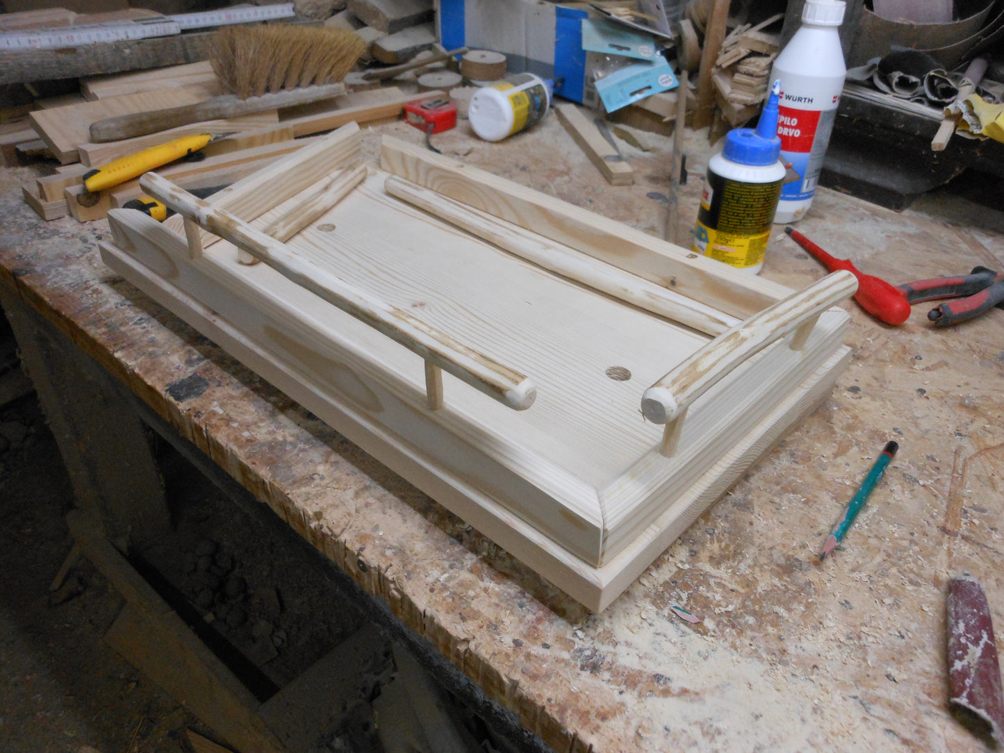 Vogelfutterhaus groß Vogelhäuschen Vogelfutterstation Handarbeit Umweltfreundlich - BalkanwoodDesign Handmade