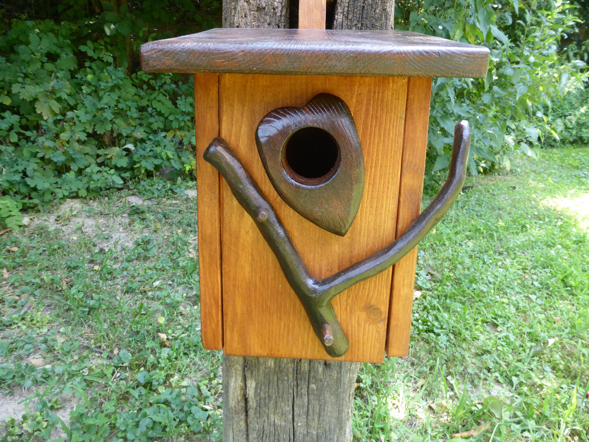 Vogelnistkasten Nistkasten für Stare und Kleiber Handarbeit Altholz Upcycling - BalkanwoodDesign Handmade