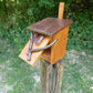 Vogelnistkasten Nistkasten für Stare und Kleiber Handarbeit Altholz Upcycling - BalkanwoodDesign Handmade