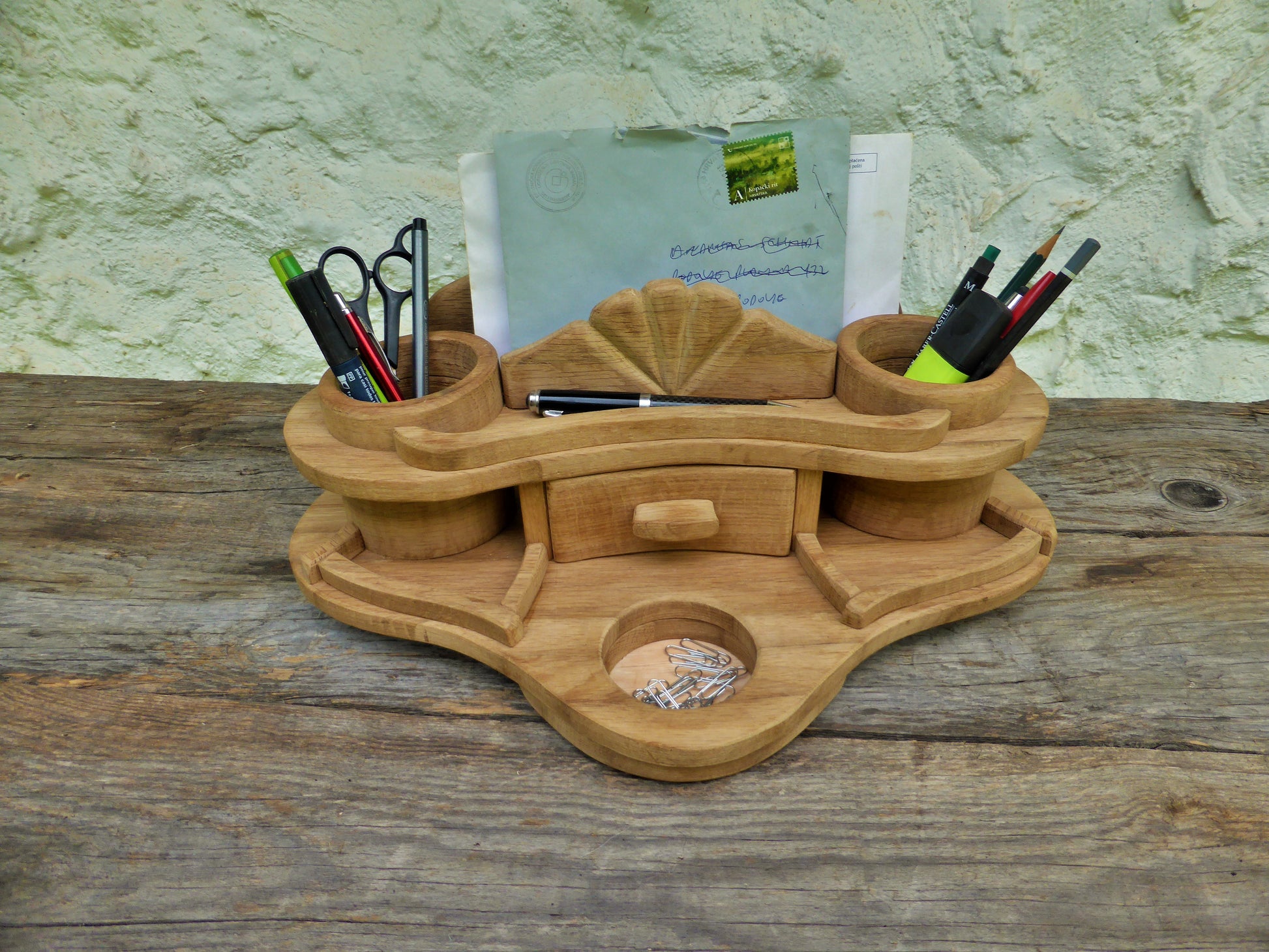 Schreibtisch-Organizer ür´s anspruchsvolle Büro Nur auf Bestellung - BalkanwoodDesign Handmade