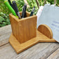 Schreibtisch-Organizer Stifthalter Stiftdose Büro-ordnung Handarbeit upcycling - BalkanwoodDesign Handmade