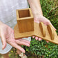 Schreibtisch-Organizer Stifthalter Stiftdose Büro-ordnung Handarbeit upcycling - BalkanwoodDesign Handmade