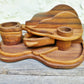 Schreibtisch-Organizer Vintage-Look aus uraltem Eichenholz - BalkanwoodDesign Handmade