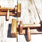 Türriegel aus altem Eichen-Holz Door latch made of old oak wood - BalkanwoodDesign Handmade