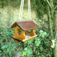 Vogelfutterhaus reine Handarbeit Gartendeko zum aufhängen oder hinstellen - BalkanwoodDesign Handmade