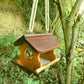 Vogelfutterhaus reine Handarbeit Gartendeko zum aufhängen oder hinstellen - BalkanwoodDesign Handmade