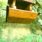Vogelfutterhaus reine Handarbeit Gartendeko zum aufhängen oder hinstellen - BalkanwoodDesign Handmade