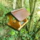 Vogelfutterhaus reine Handarbeit Gartendeko zum aufhängen oder hinstellen - BalkanwoodDesign Handmade