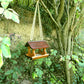 Vogelfutterhaus reine Handarbeit Gartendeko zum aufhängen oder hinstellen - BalkanwoodDesign Handmade