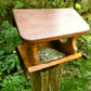 Vogelfutterhaus reine Handarbeit Gartendeko zum aufhängen oder hinstellen - BalkanwoodDesign Handmade
