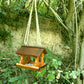 Vogelfutterhaus reine Handarbeit Gartendeko zum aufhängen oder hinstellen - BalkanwoodDesign Handmade
