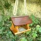 Vogelfutterhaus reine Handarbeit Gartendeko zum aufhängen oder hinstellen - BalkanwoodDesign Handmade