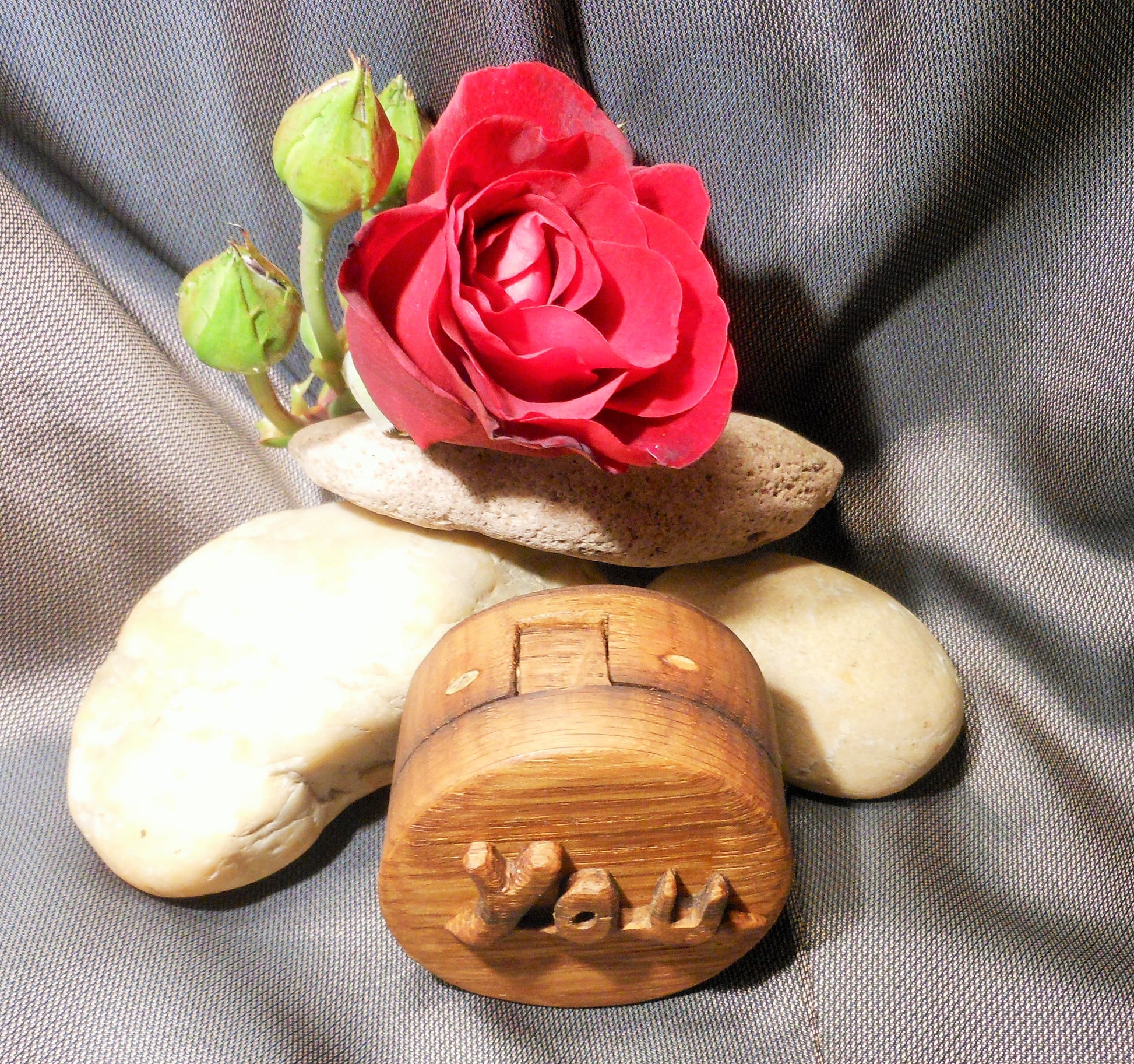 Ringdose  Hochzeit  Heiratsantrag  Ringbox Schmuckdose Geschenk Liebe Upcycling Handarbeit - BalkanwoodDesign Handmade