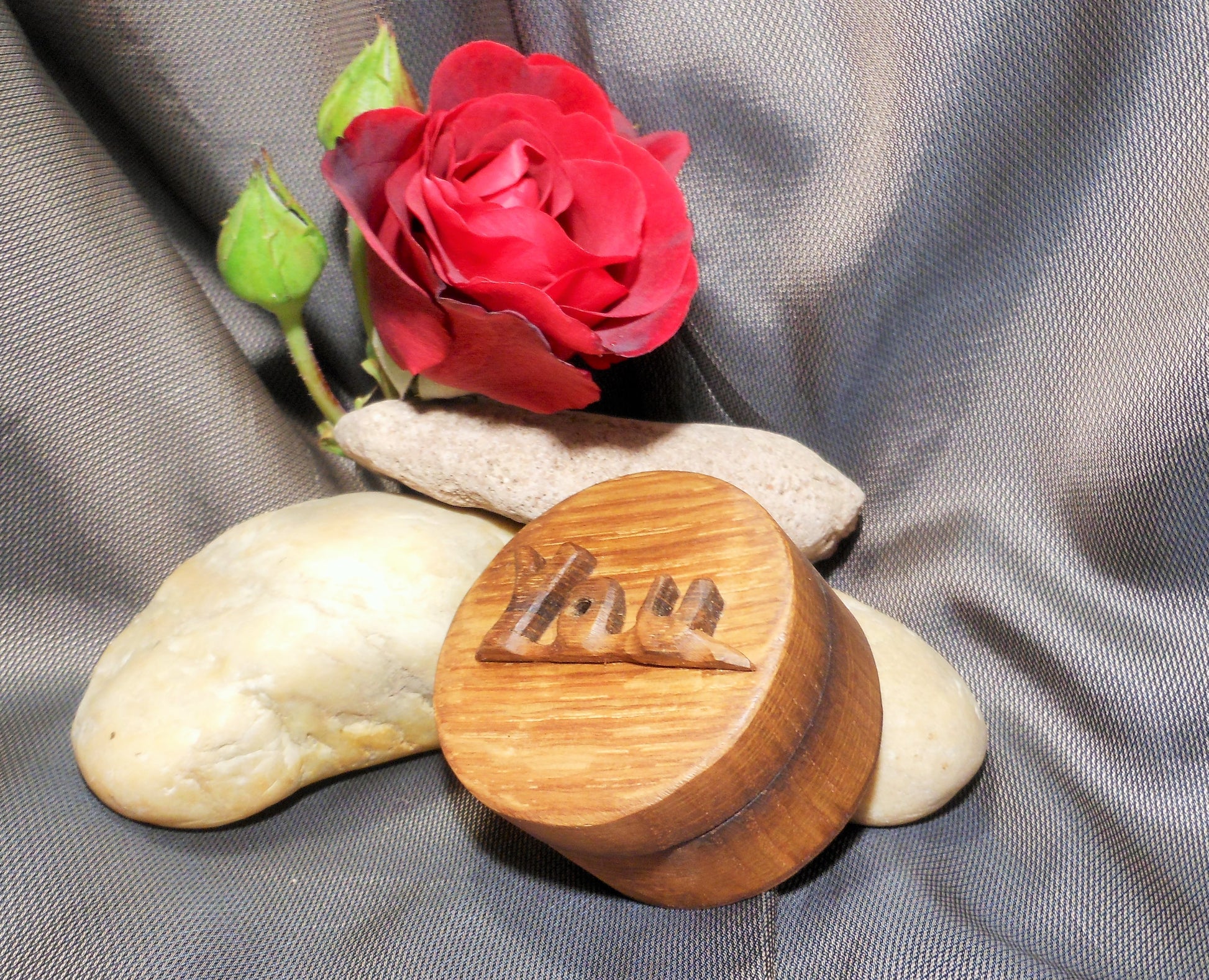 Ringdose  Hochzeit  Heiratsantrag  Ringbox Schmuckdose Geschenk Liebe Upcycling Handarbeit - BalkanwoodDesign Handmade