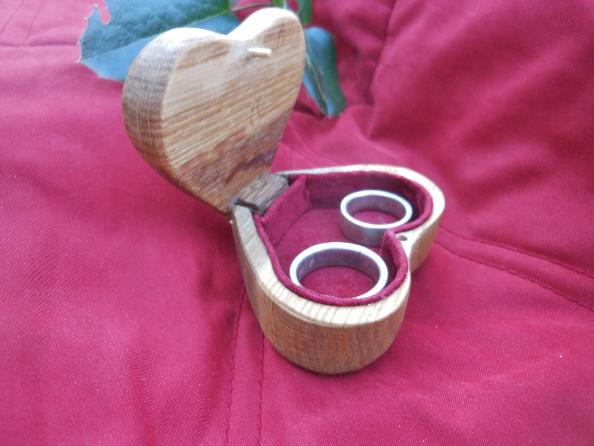Ringbox  Ringdose Schmuckdose Handarbeit Hochzeit Trauzeuge upcycling - BalkanwoodDesign Handmade